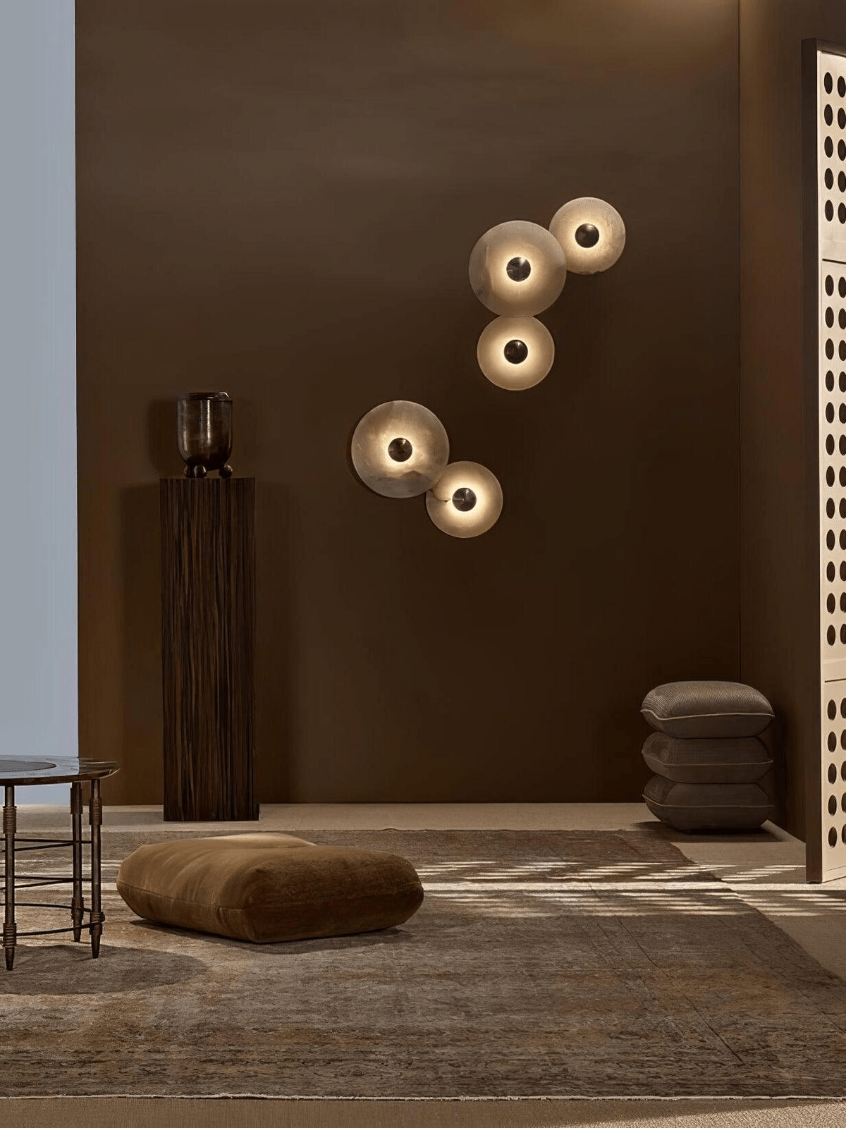 Median Alabaster Wall Sconce