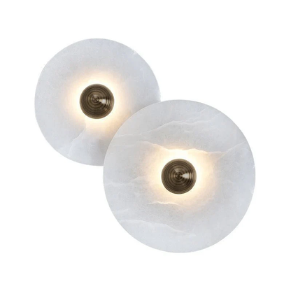 Median Alabaster Wall Sconce