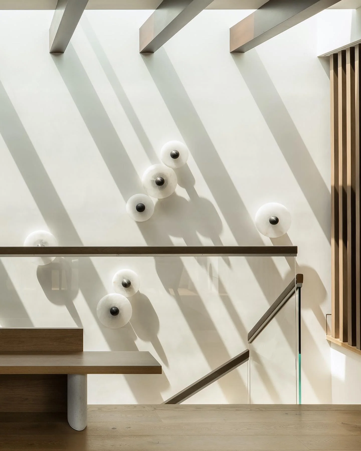 Median Alabaster Wall Sconce