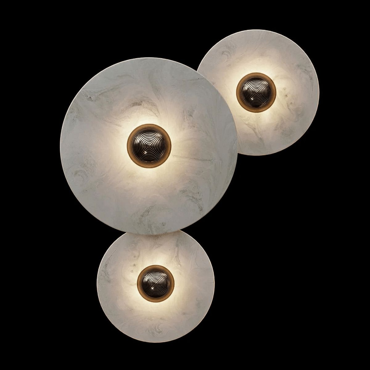 Median Alabaster Wall Sconce