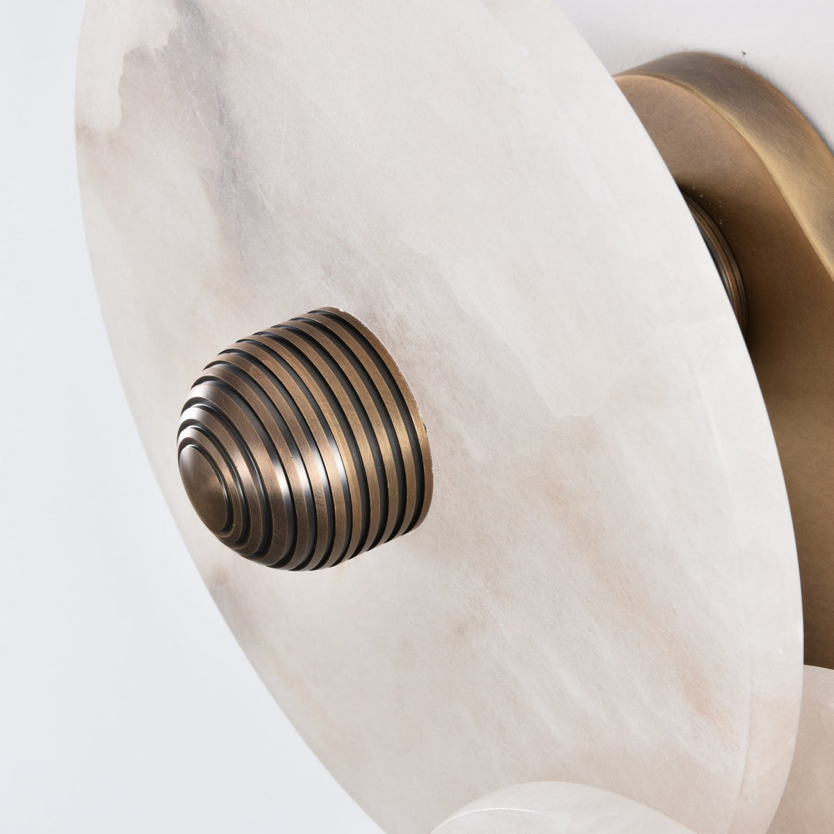 Median Alabaster Wall Sconce