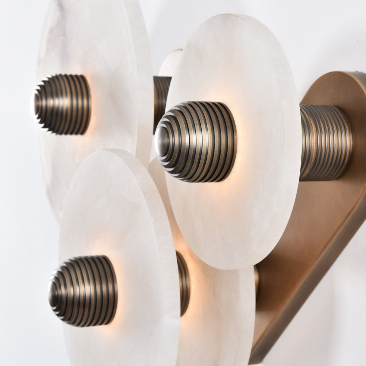 Median Alabaster Wall Sconce