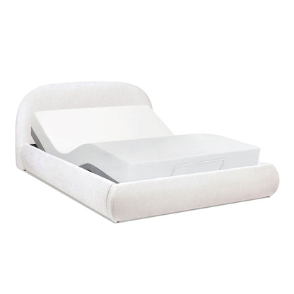 Archie Puffy Grounded - Upholstered Platform Bed
