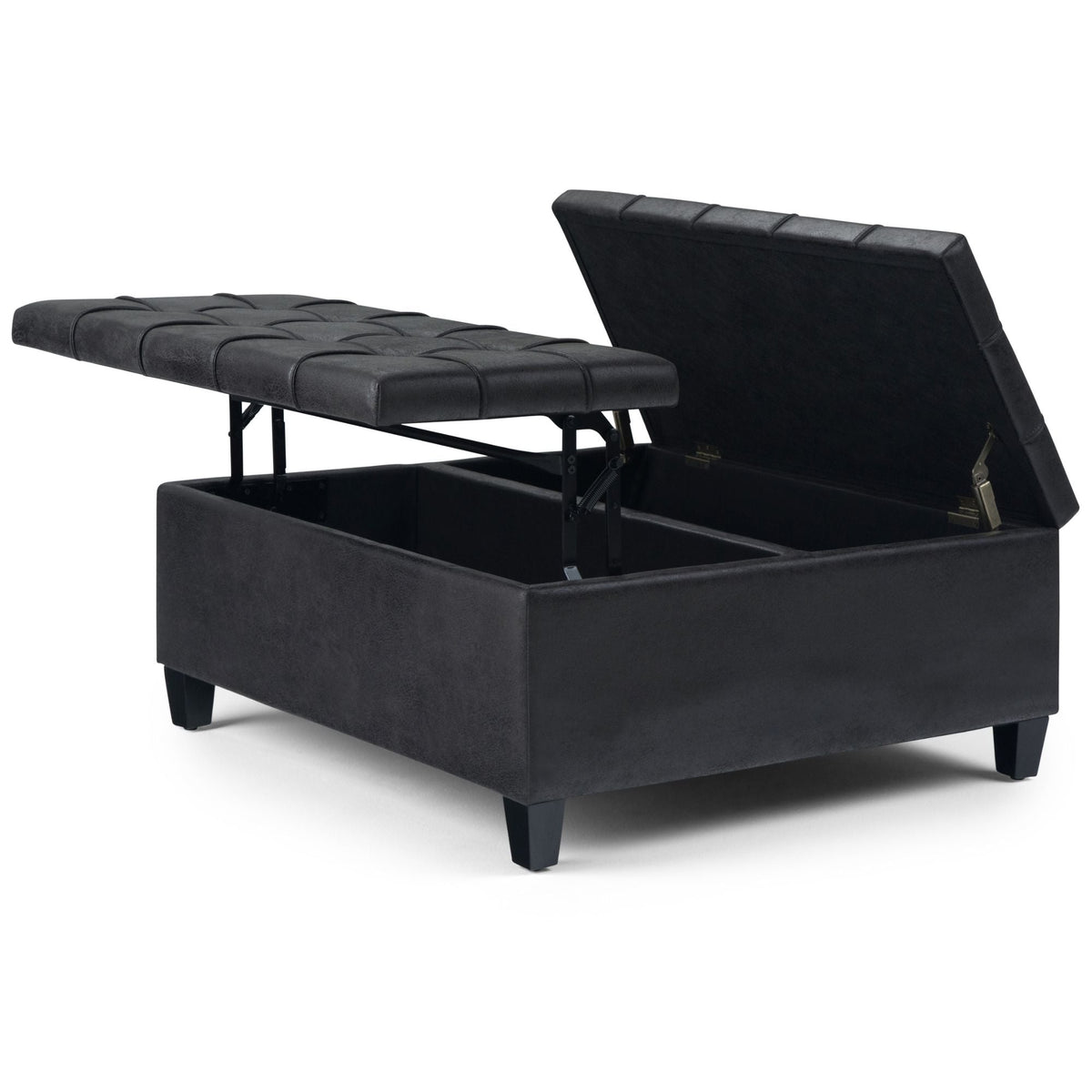 Harrison - Upholstered Coffee Table Storage Ottoman