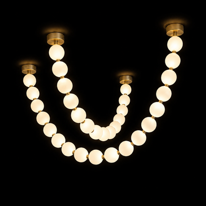 Pearl Necklace Chandelier