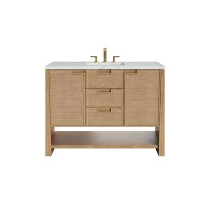 James Martin Solene 48" Single Bathroom Vanity, Seaside Oak