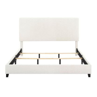 Upholstered Headboard Platform Bed