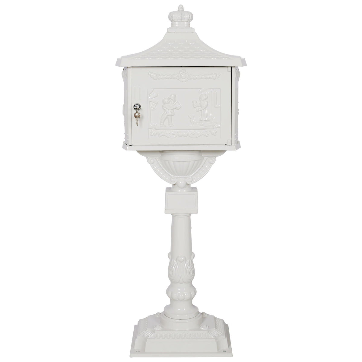 Cast Aluminum Mail Box, Postal Box, Mailbox