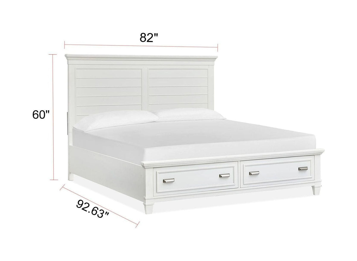 Charleston - Panel Storage Bed