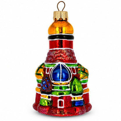 Cathedral Glass Christmas Ornament
