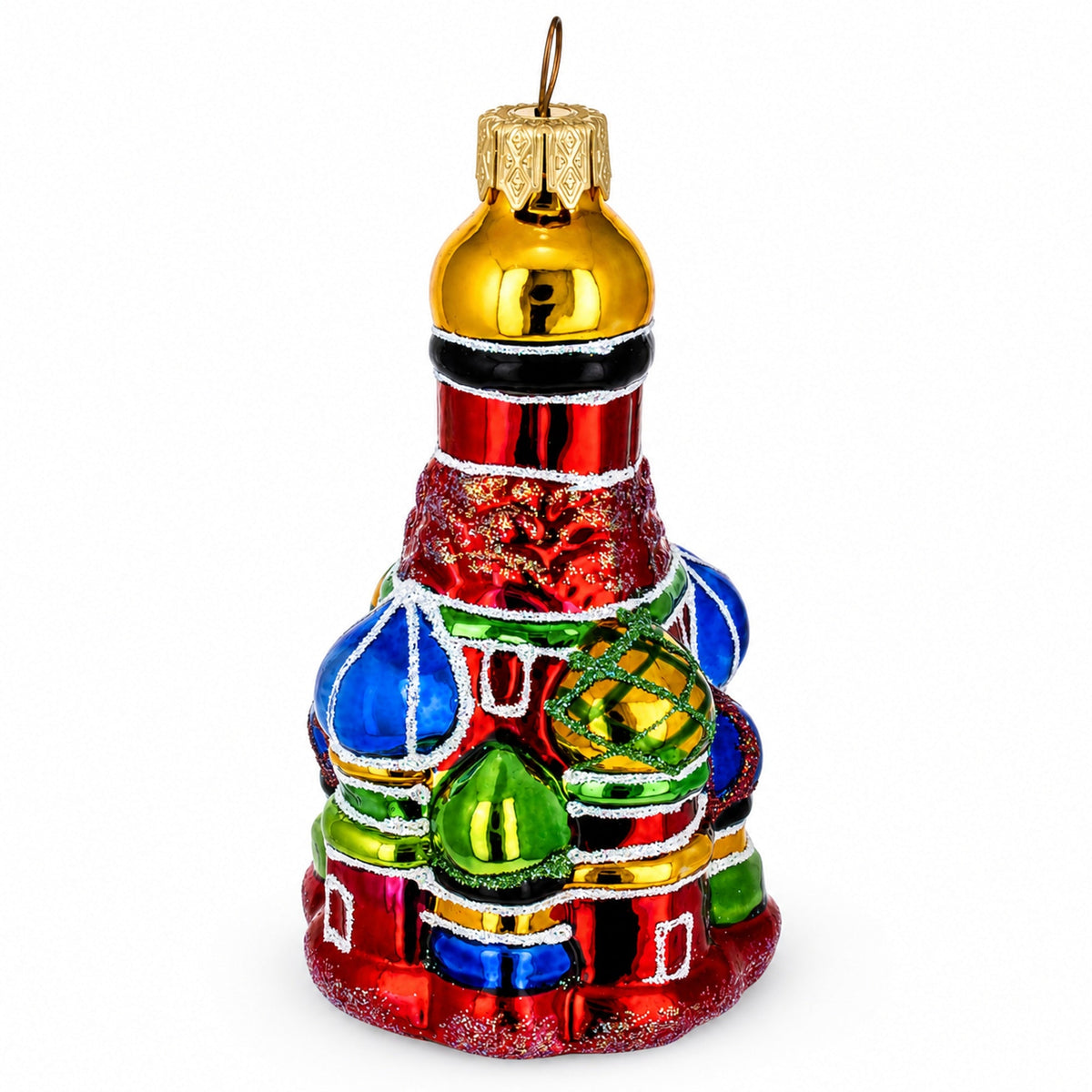 Cathedral Glass Christmas Ornament
