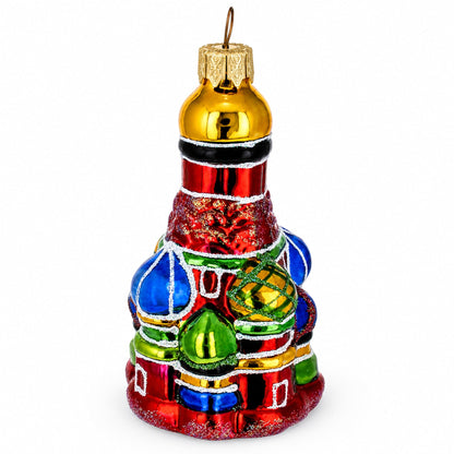 Cathedral Glass Christmas Ornament