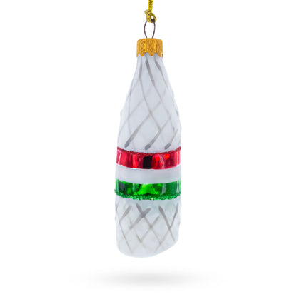 Deli Style Salami Sausage Glass Christmas Ornament