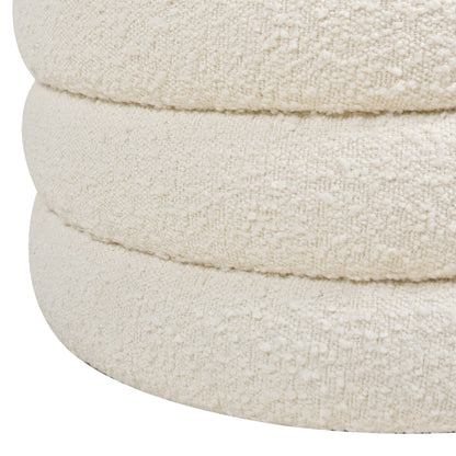 Fuji - Oversized Round Storage Ottoman
