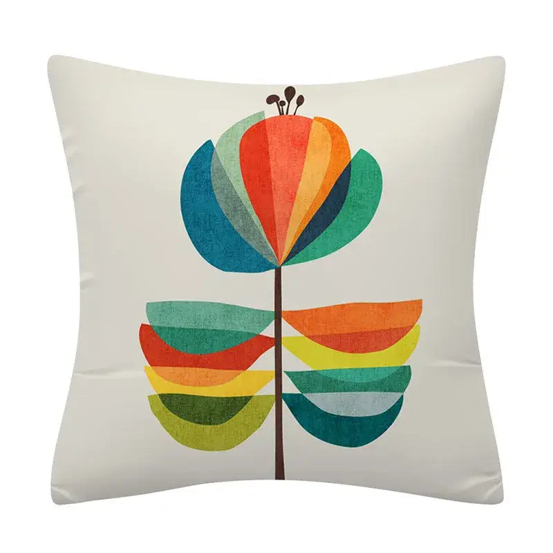 Abstract geometry pattern cushion cover living room throw pillowcase