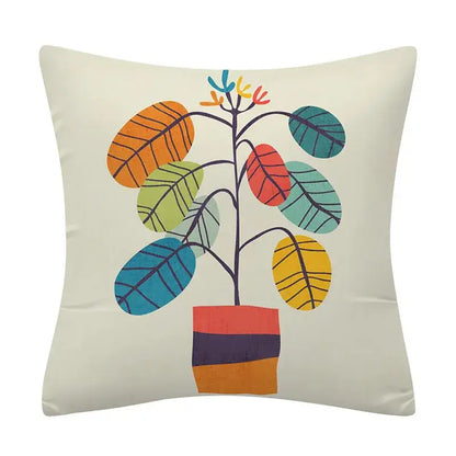 Abstract geometry pattern cushion cover living room throw pillowcase