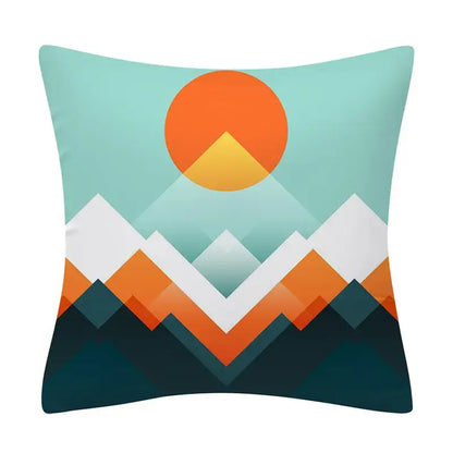 Abstract geometry pattern cushion cover living room throw pillowcase