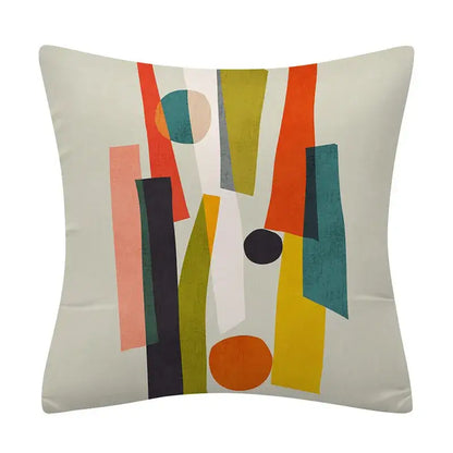 Abstract geometry pattern cushion cover living room throw pillowcase