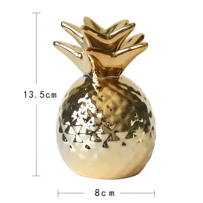 Abstract golden eagle resin statue living room decor