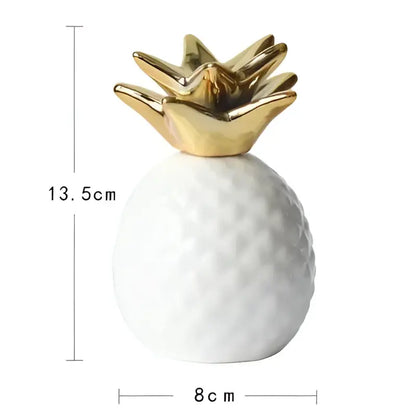 Abstract golden eagle resin statue living room decor
