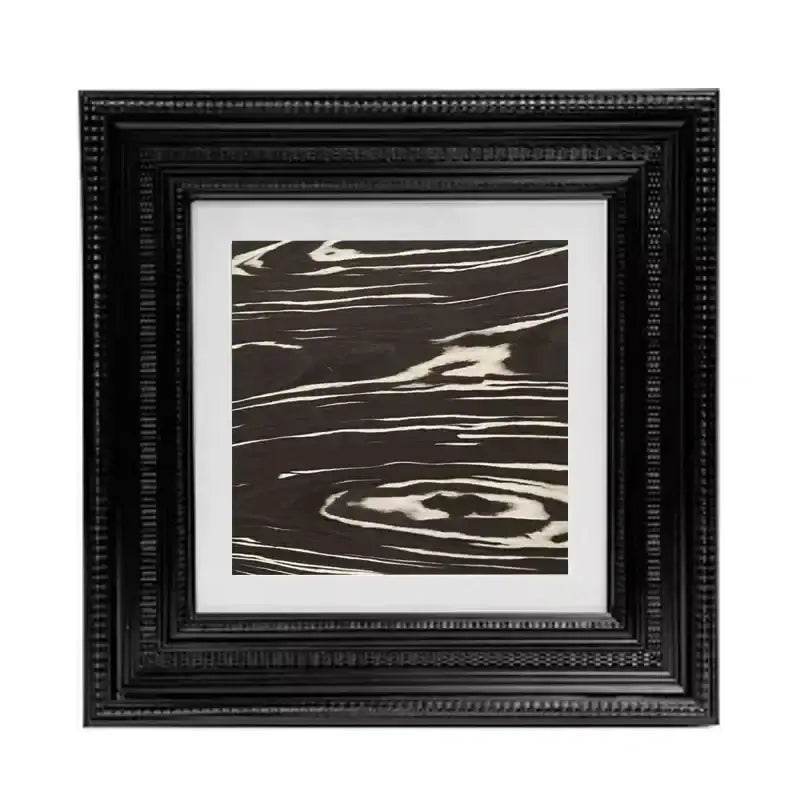 Abstract modern wall art copper & orange living room decor