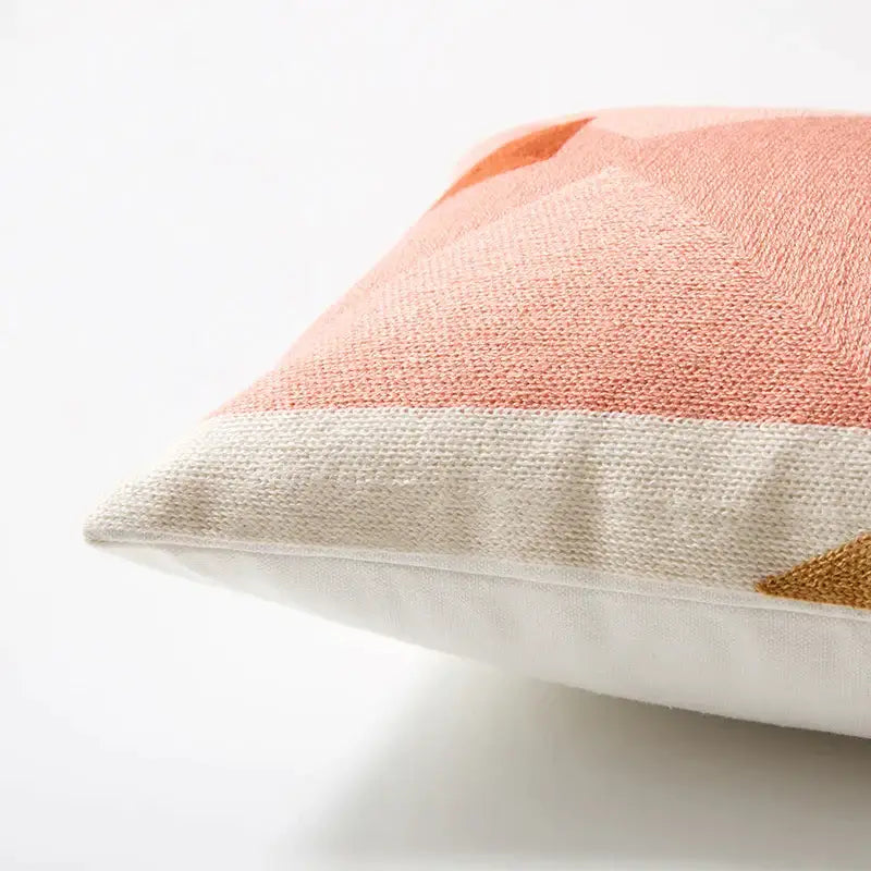 Abstract pastel geometric cushion cover living room throw pillow