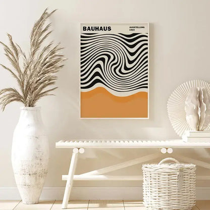 Abstract yayoi kusama wall art – living room framed flower prints