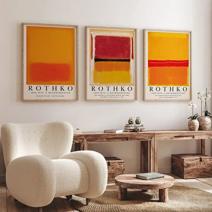 Abstract yayoi kusama wall art – living room framed flower prints