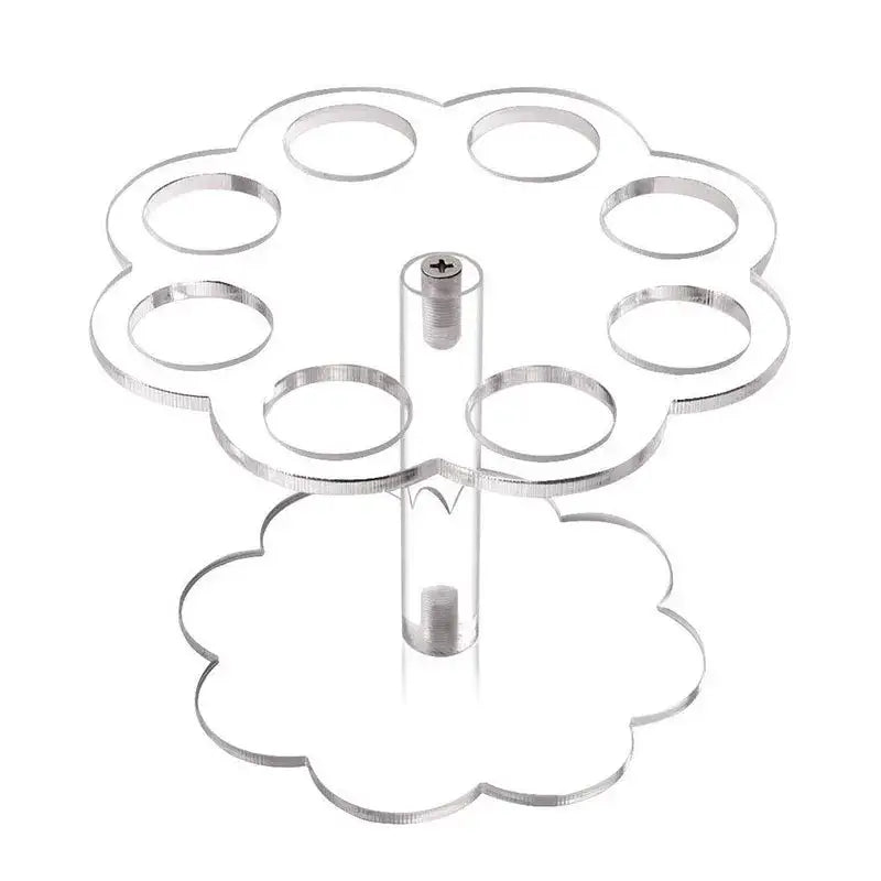 Acrylic ice cream cone holder display rack kitchen baking tool