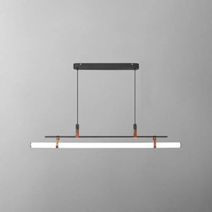DecorBites™ Acrylic Island Pendant Light: Sleek Pole Design with LED: Perfect for Dining Room