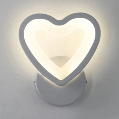 DecorBites™ Acrylic LED Wall Sconce Light in Triangle, Oval, and Teardrop Shapes - Warm or White