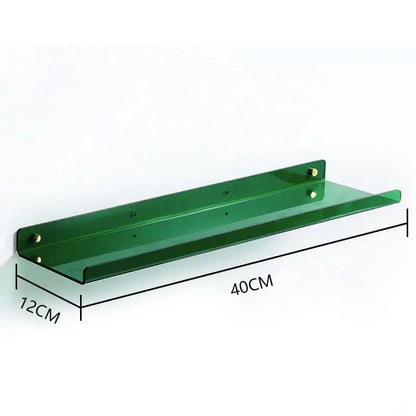 Modern vibrant acrylic wall shelf bedroom home decor