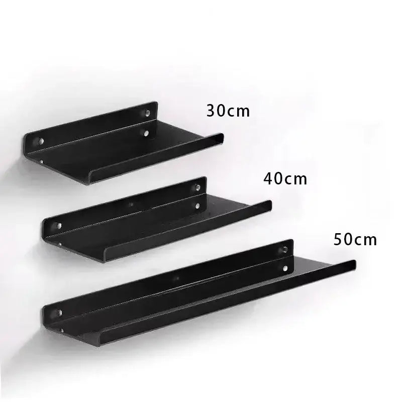 Modern vibrant acrylic wall shelf bedroom home decor