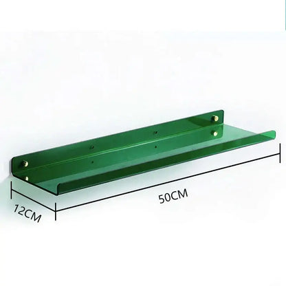 Modern vibrant acrylic wall shelf bedroom home decor