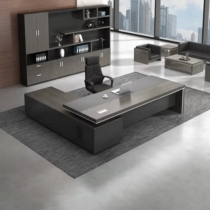Acumen · Modern Executive L-Shaped Desk