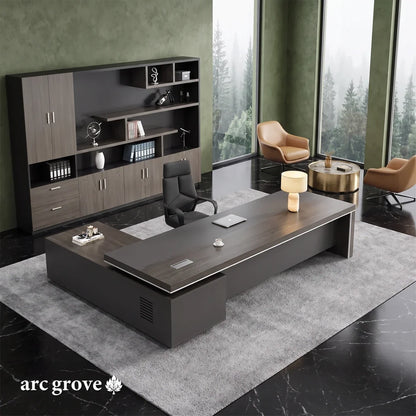 Acumen · Modern Executive L-Shaped Desk
