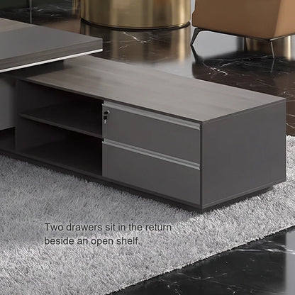 Acumen · Modern Executive L-Shaped Desk