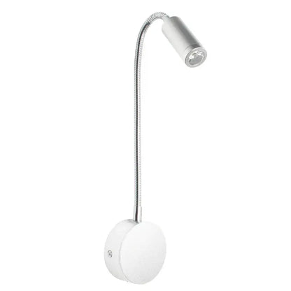 Adjustable led bedside wall sconce bedroom reading lamp