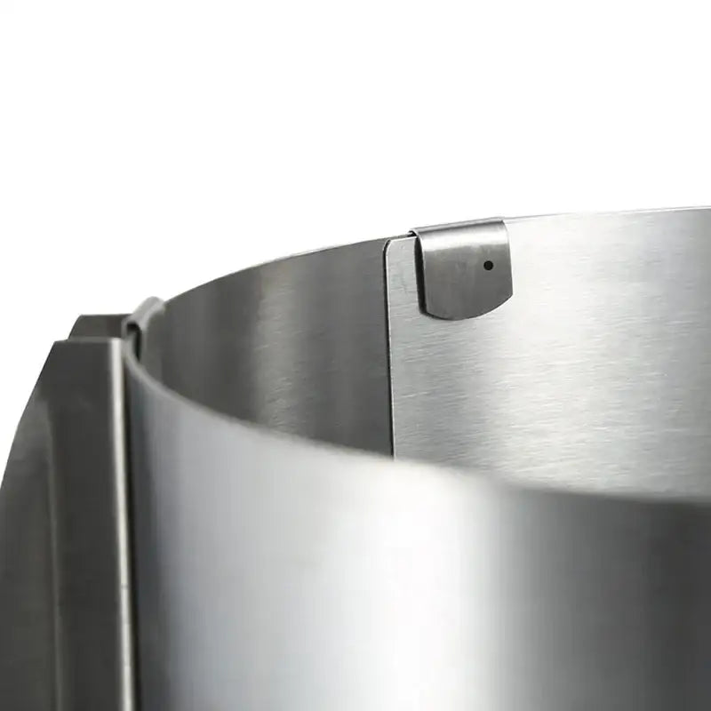 Adjustable stainless steel cake slicer mousse ring round kitchen tool