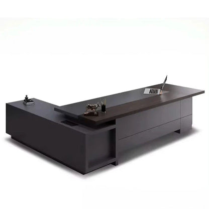 Carwin · Modern L-Shaped Executive Desk
