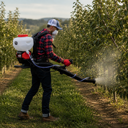 4 Gal Battery Powered Backpack Mosquito Fogger Sprayer 36V for Pest Control Ticks, Fleas, Flies, and Mosquitoes