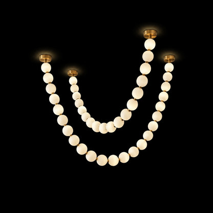 Pearl Necklace Chandelier