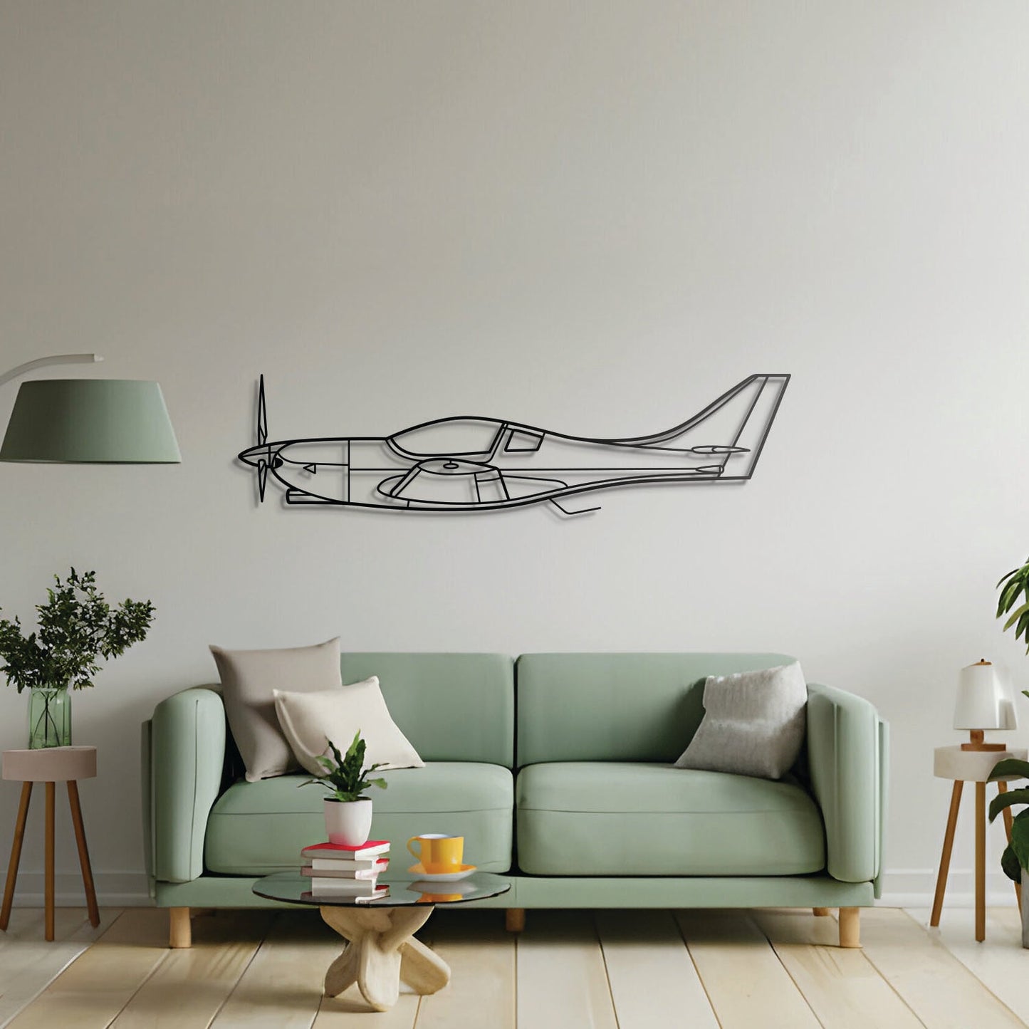 VL-3 Sprint Metal Aircraft Wall Art - NCP0249