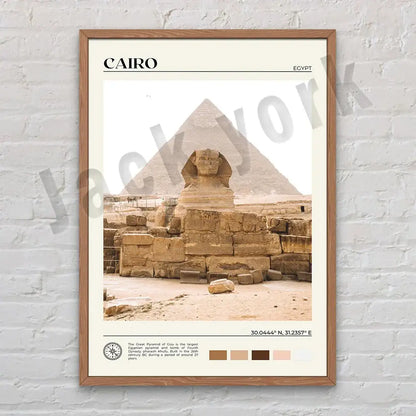 Africa landscape canvas printings set of 6 framed living room art