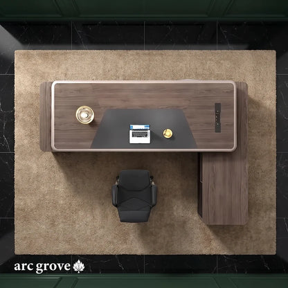 Ainley · Modern L-Shaped Executive Desk