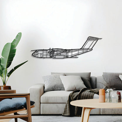 A400M Atlas Metal Aircraft Wall Art - NCP0256