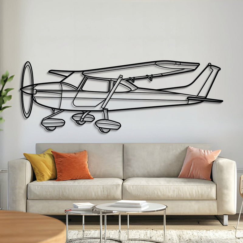 Skylane UL Angle Metal Aircraft Wall Art - NCP0493, angle view
