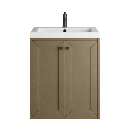 James Martin Chianti 24" Single Bathroom Vanity, Walnut Whisper