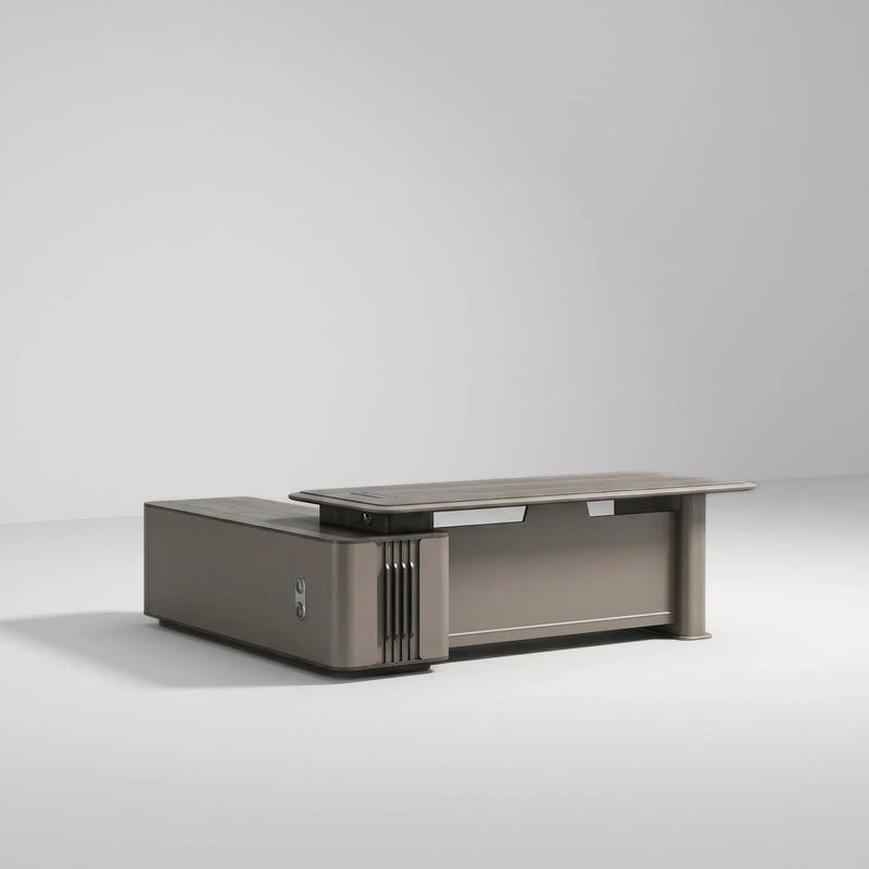 Teller · Modern L-Shaped Executive Desk