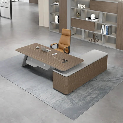 Aldiss · Modern Executive L-Shaped Desk